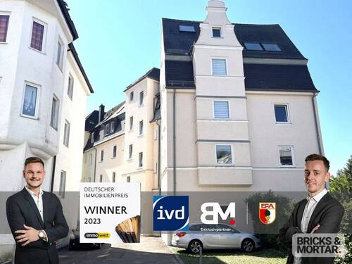 Titelbild - Vermietete 2-Zimmer-Wohnung mit ca. 64 m² in Augsburg-Göggingen