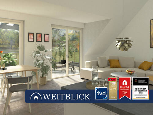 Innenvisualisierung - WEITBLICK: My Happy Place! - 279.000,00 EUR Kaufpreis, ca.  50,00 m² Wohnfläche