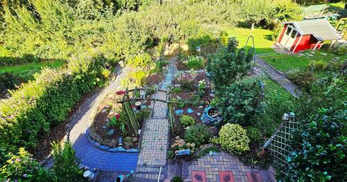 Garten von oben - 