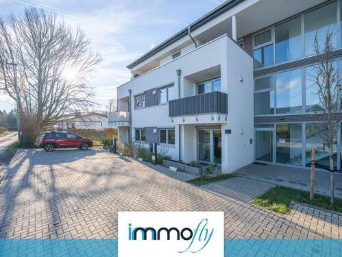 Hausansicht - 3-Zimmer-Wohnung mit Balkon & Burgblick in Nideggen - Modernes Wohnen für Singles & Paare