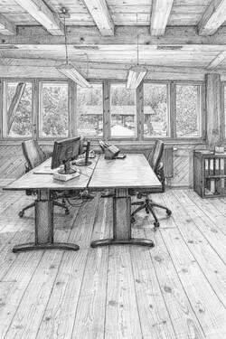 ... und nachhaltiges Arbeiten - Büro zum Kaufen in Frasdorf