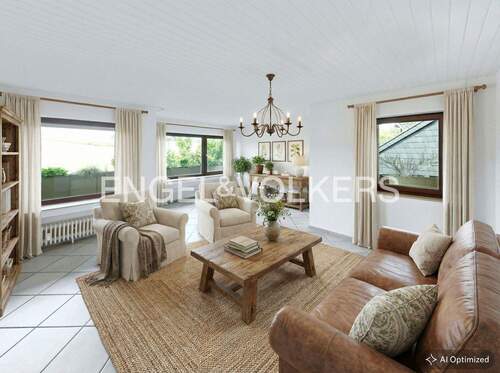 Wohn- Esszimmerbereich Staging - Wunderschöner Ausblick in Mettmann-Metzhausen