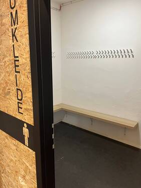 Ansicht Umkleide innen - 