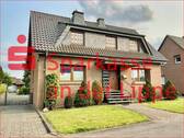 Hausansicht Vorderseite - Werne-West: gepflegtes Einfamilienhaus mit zusätzlichem Baugrundstück