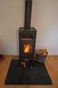 Ofen im Wohnzimmer - 