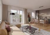 Wohnzimmer + Essbereich Deichhaus WE 082 - 