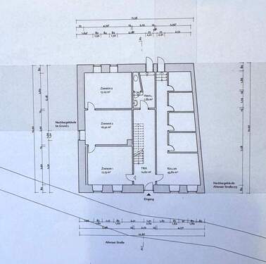 Mehrfamilienhaus EG, 3 Räume u. Nutzfl. - Mehrfamilienhaus, Wohnhaus in Lüdenscheid zum Kaufen