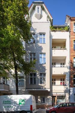 Fassade - Etagenwohnung mit 43,30 m&sup2; in Berlin zum Kaufen