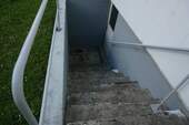 Treppenabgang von außen - 