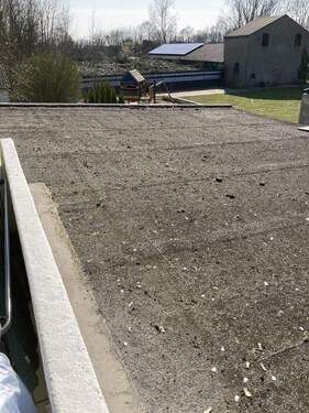 Flachdach Anbau - 