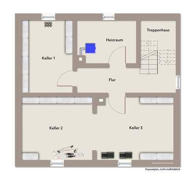 Kellergeschoss - 