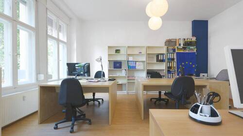 Offener Arbeitsplatz - Büro mit 4,00 m&sup2; in Berlin zur Miete