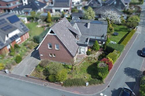 Sicht Haus 2 im Vordergrund - Mehrfamilienhaus, Wohnhaus mit 273,00 m&sup2; in Recke zum Kaufen