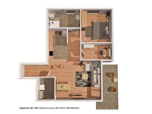 Wohnung 1 - 