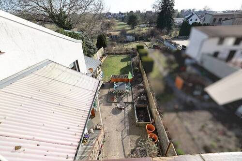 Blick auf`s Grundstück - 