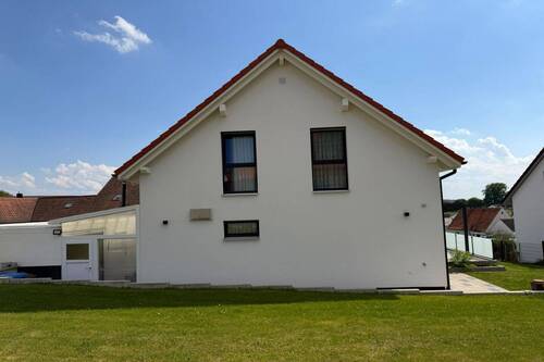 Außenansicht Südbereich - 5 Zimmer Einfamilienhaus in Kaisheim