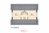 Grundriss Spitzboden - 