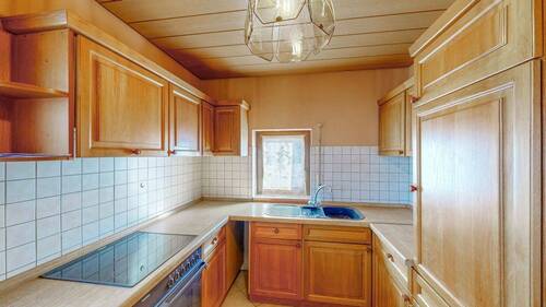 Küche Wohnung EG - 6 Zimmer Mehrfamilienhaus, Wohnhaus in Ochsenfurt