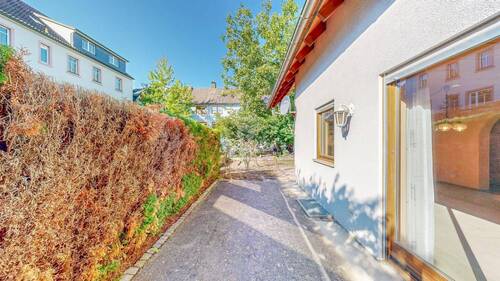 Terrasse in Süd-Westausrichtung Wohnung EG - 