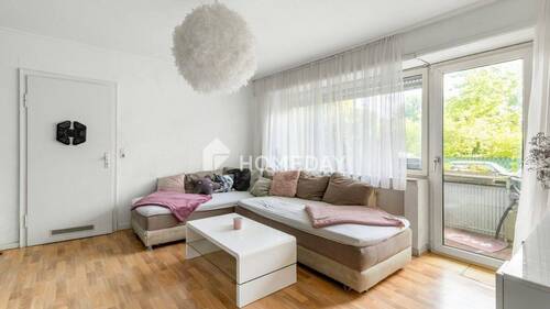 Wohnzimmer 2 - 3 Zimmer Etagenwohnung in Frankfurt am Main