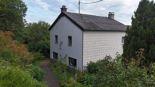 Strassenansicht - 4 Zimmer Einfamilienhaus zum Kaufen in Großlangenfeld