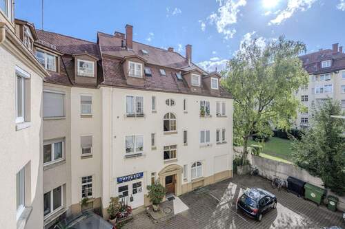 Aussicht Hinterhof - 