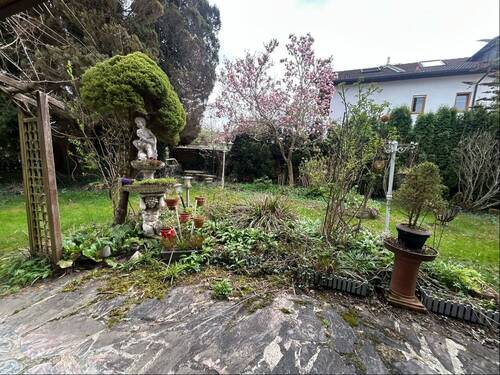 Garten - 3 Zimmer Doppelhaushälfte in Kolbermoor