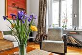 Wohnzimmer - Etagenwohnung mit 159,10 m&sup2; in Berlin zum Kaufen