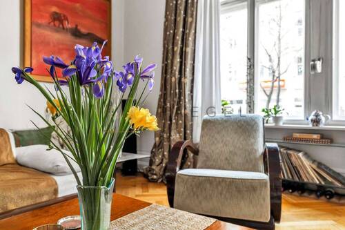 Wohnzimmer - Etagenwohnung mit 159,10 m&sup2; in Berlin zum Kaufen