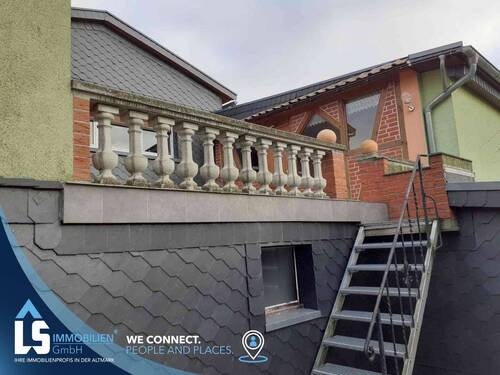 Blick zur Terrasse - 