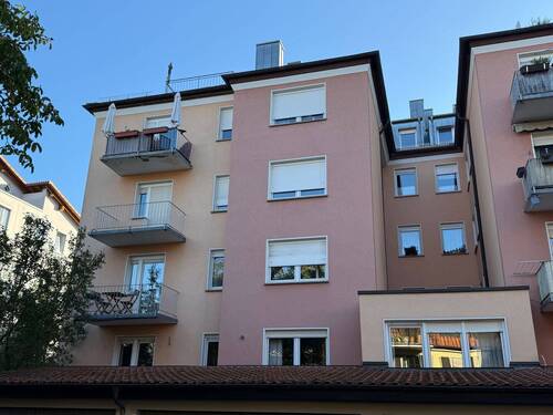 Hausansicht - 3-Zimmer-Wohnung in Würzburg Sanderau