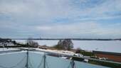 Blick von der Seeterrasse auf die Schlei - 
