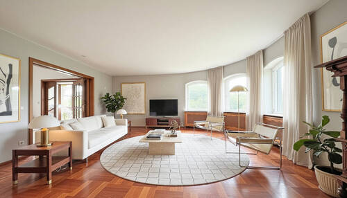 Wohnbereich virtuelles Homestaging - 