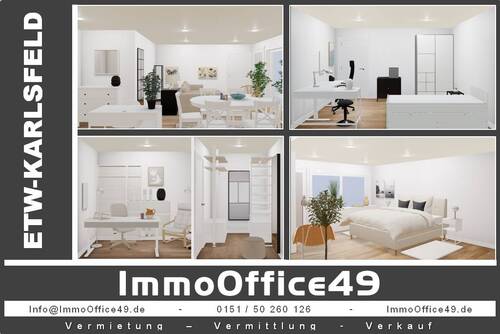 ImmoOffice49 - ImmoOffice49 - SANIERTE WOHNUNG - WOHNEN VOR DEN TOREN VON MÜNCHEN