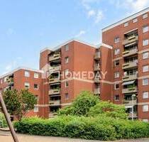 Lichtdurchflutetes Wohnen mit Loggia - attraktive 3-Zimmer-Wohnung im gepflegten Umfeld - Duisburg Mündelheim