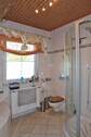 Badezimmer - Dusche mit 90 cm Viertelkreis - 