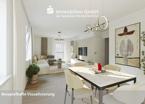 Wohn-/Essbereich EG - 7 Zimmer Mehrfamilienhaus, Wohnhaus in Wadersloh