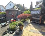 Terrasse mit Morgensonne - 
