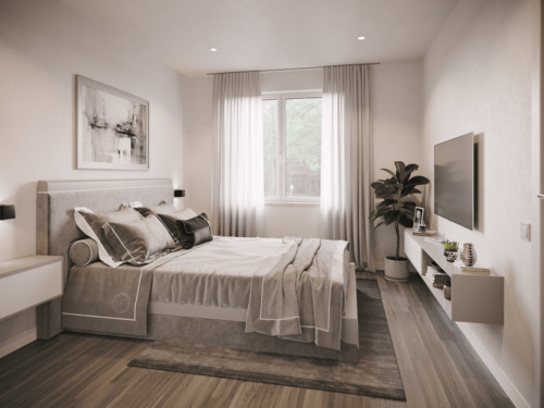 Schlafzimmer - Einfamilienhaus mit 115,40 m&sup2; in Berlin zum Kaufen