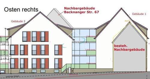 Ansicht Osten rechts - 