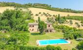 Bild 1 - Montegranaro - Landhaus in sehr gutem Zustand mit herrlichem Panoramablick 
