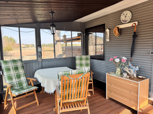 Wintergarten - Bungalow mit 44,00 m&sup2; in Havelsee zum Kaufen