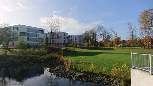 Hintere Aussenansicht - Etagenwohnung mit 76,80 m² in Osnabrück zur Miete