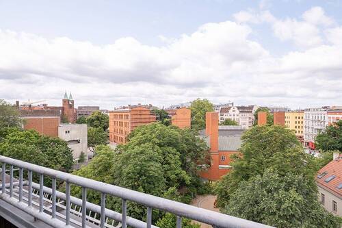 Weitblick von der Dachterrasse - 3 Zimmer Etagenwohnung in Berlin