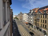 Blick in die Merseburgerstraße - 