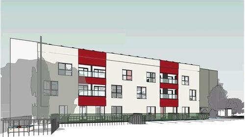 Hausansicht - Lukratives Loft-Wohnprojekt mit Baugenehmigung & Förderperspektive – sofort realisierbar