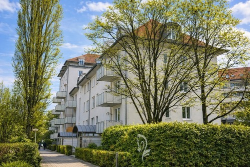Aussenansicht - Apartmnet mit Terrasse in urbaner Münchner Lage