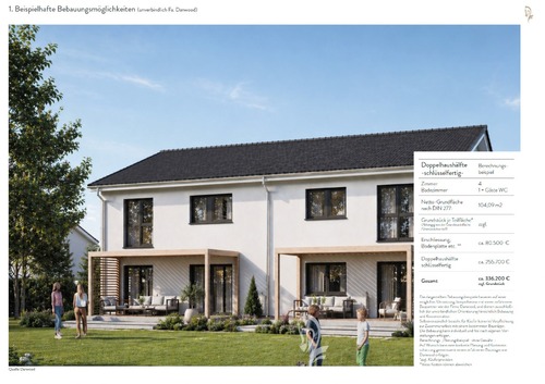Bebauungsbeispiel - 