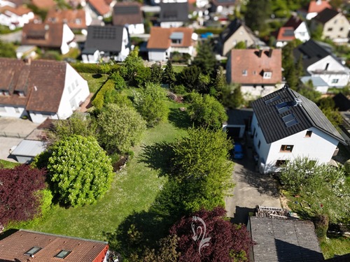 Luftbild - Grundstück in Höchberg zum Kaufen