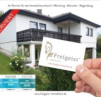 *reserviert* Wohnen mit Weitblick – schöner Bungalow mit Untergeschoss in ruhiger Feldrandlage - Arnstein